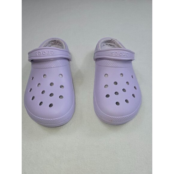 CROCS Shoes - Crocs Lavender Faux Fur Lined Clogs M9/W11 Slip-On Shoes For Men & Women